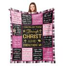 Cobertor Lobbion Christian Presentes para mulheres 130x150cm