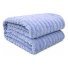 Cobertor luster - casal - azul claro - corttex