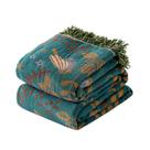 Cobertor LUTBM Boho 100% algodão ultramacio 130x150cm