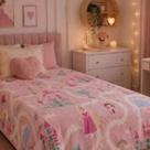 Cobertor Mágico Camesa Infantil Brilha No Escuro 150x220cm Aveludado