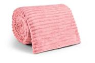 Cobertor Manta Casal Canelada Soft - 2,00 X 1,80