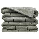 Cobertor Manta Fluffy Casal Queen 2,40m X 2,20m - Cinza Cobertor Manta Fluffy Casal Queen 2,40m X 2,20m - Cinza