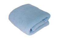 Cobertor manta microfibra casal azul claro 180 x 220 cm - azul claro - casal