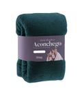 Cobertor Manta Microfibra - Casal - Liso - Verde - 1,80m x 2,20m - Rozac