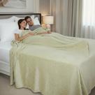 Cobertor Manta Microfibra Casal Queen Delicatta Fleece Toque de Flannel Macio 220x240cm Bolinha Micro Plush
