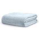 Cobertor Manta Neo Velour Camesa Cama Casal 100% Poliéster Microfibra Extra Macia Cor:Cinza 4040