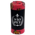 Cobertor Manta Pet Soft Poliester M AZ/RS/MR 75x54cm