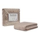 Cobertor Manta Super Soft 300g Casal 1,80mx2,20m Caqui Sonhare