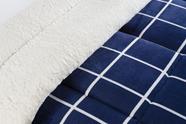 Cobertor mantinha para bebê coberdrom sherpa estampado 100% algodão retido kit berço