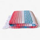 Cobertor mexicano Maya Weave Falsa 178x127cm, macio e durável