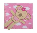 Cobertor Microfibra Estampado com Bordado Coala - BabyJoy