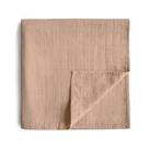 Cobertor Muslin Baby Swaddle Mushie 120x120 cm de algodão orgânico