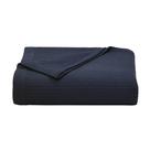 Cobertor Nautica Baird de algodão azul marinho de peso médio king size