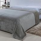 Cobertor Nia Toque de Seda Artico 220x240 Prata Queen - Niazitex