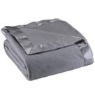 Cobertor OakRidge Satin Fleece Full/Queen, Twin ou King Grey