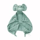Cobertor Orgânico Okdiy Organic Elephant Muslin Baby Lovey 30x30cm