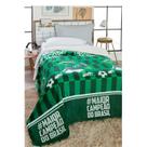 Cobertor Palmeiras C/ Sherpa Textura Macia Jolitex