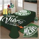 Cobertor Palmeiras Oficial Jolitex Raschel Solteiro 2,2x1.5m