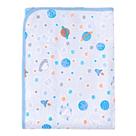Cobertor Papi Flanelado 1,10m X 90cm Planetas Azul
