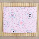 Cobertor para bebê de algodão 70 x 90cm para menina rosa claro
