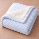 Cobertor Para Bebê Inverno Premium Manta Dupla Face Quentinha Soft Com Sherpa Cobertor Para Bebê Inverno Premium Manta Dupla Face Quentinha Soft Com Sherpa