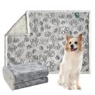 Cobertor para cães Qeils Waterproof Reversível Sherpa 76x102cm