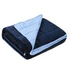 Cobertor pesado Satwip Blue Fuzzy Warm Flannel 4,5 kg 120x180cm