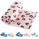 Cobertor pesado Sivio Pink Leopard 4,5 kg (41x152cm) algodão Cobertor pesado Sivio Pink Leopard 4,5 kg (41x152cm) algodão