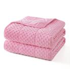 Cobertor pesado Topcee Minky Dots para adultos 9-10 kg 150x200cm