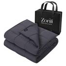 Cobertor pesado ZonLi King Size 9kg (200x220cm) Cinza escuro