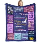 Cobertor puekrtoa, presente de aniversário para menina de 10 anos, 152x127cm