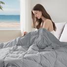 Cobertor puredown King Size ultramacio para plumas e preenchimento de penas