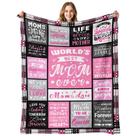 Cobertor PVDSAVE Best Mom Ever 60x80cm de lã de flanela