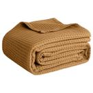 Cobertor QUBA LINEN Waffle Weave 100% algodão 229x229 cm