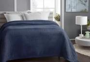 Cobertor Queen Jolitex Lili Katz Collection LK5S Azul Tam 2,20m x 2,40m.