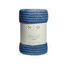 Cobertor Queen Neo Mares 220x240 cm Canelado 300g/m² Cor:Azul - Camesa