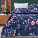 Cobertor Queen Size Grosso 200 Fios Nyla Dupla Face Estampado Luxuoso Avere