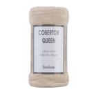 Cobertor Queen Super Soft 300 g/m² Caqui Sonhare