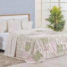 Cobertor Queen Top Line Estampado Hipercal/Sherpa 1 Peça - Loire - 100% Poliéster
