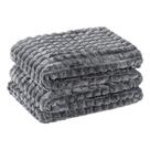 Cobertor Queen Willow Manta Flannel Ultrasoft - Gris Cobertor Queen Willow Manta Flannel Ultrasoft - Gris