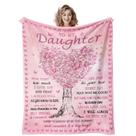 Cobertor Quilazy Daughter, presentes da mamãe e papai 150x125cm Cobertor Quilazy Daughter, presentes da mamãe e papai 150x125cm