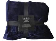 Cobertor Ralph Lauren Micromink Plush 168x229 cm Azul Marinho