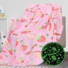 Cobertor REXEO Flannel Glow in The Dark 130 x 150 cm