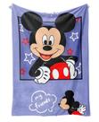 Cobertor SANMU Flannel Soft Anime Mickey 300g poliéster Cobertor SANMU Flannel Soft Anime Mickey 300g poliéster