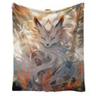 Cobertor SANMU Flannel Soft Anime Mysterious Fox 300g Cobertor SANMU Flannel Soft Anime Mysterious Fox 300g