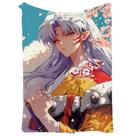 Cobertor SANMUU de flanela macia Sesshoumaru Sakura print