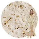 Cobertor SeaRoomy Burritos Tortilla Wrap Bege 120cm