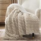 Cobertor Sherpa Bedsure Twin Size Bege - 150x200cm