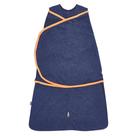 Cobertor Sleepsack Swaddle HALO Baby TOG 1.5 Azul/Laranja