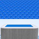 Cobertor solar Hot Tub Spa Solar Bubble Cover Kestnsee 136x136cm